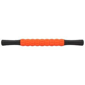 Portable & Lightweight 17-Inch Massage Roller Stick in Orange